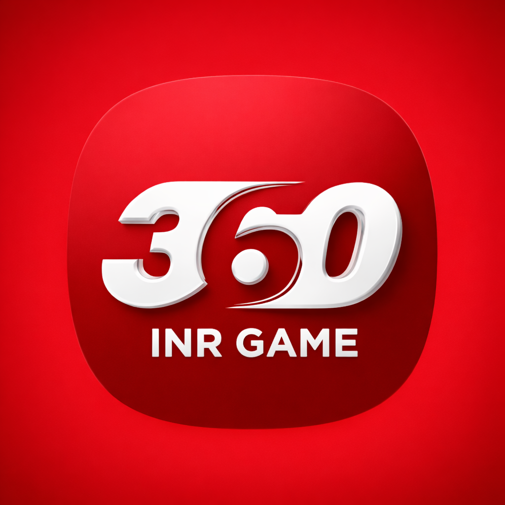 360 INR Game app screenshot showing real cash earning games and ₹360 deposit option in India